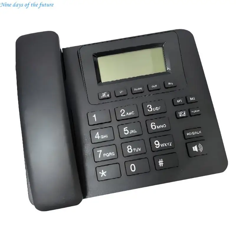 Corded Landline Phone Big Button Household Business Desktop Landline Telephone E65A