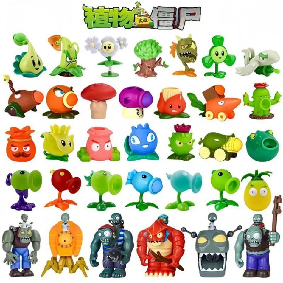 Figuras de acción de Plants vs Zombies, Gargantuar, Dr. Zombie, Conehead, Football, Bucket, Yeti, regalos de cumpleaños, juguete para niños