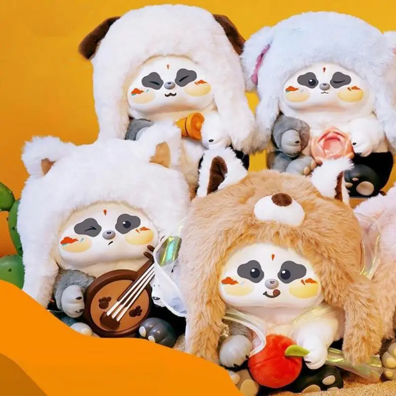 ตุ๊กตาสัตว์ตุ๊กตา Creativ สัตว์ Plushies ตุ๊กตา Plush ตุ๊กตานวัตกรรมเดสก์ท็อปตกแต่งรูปสะสมสําหรับห้องนอน