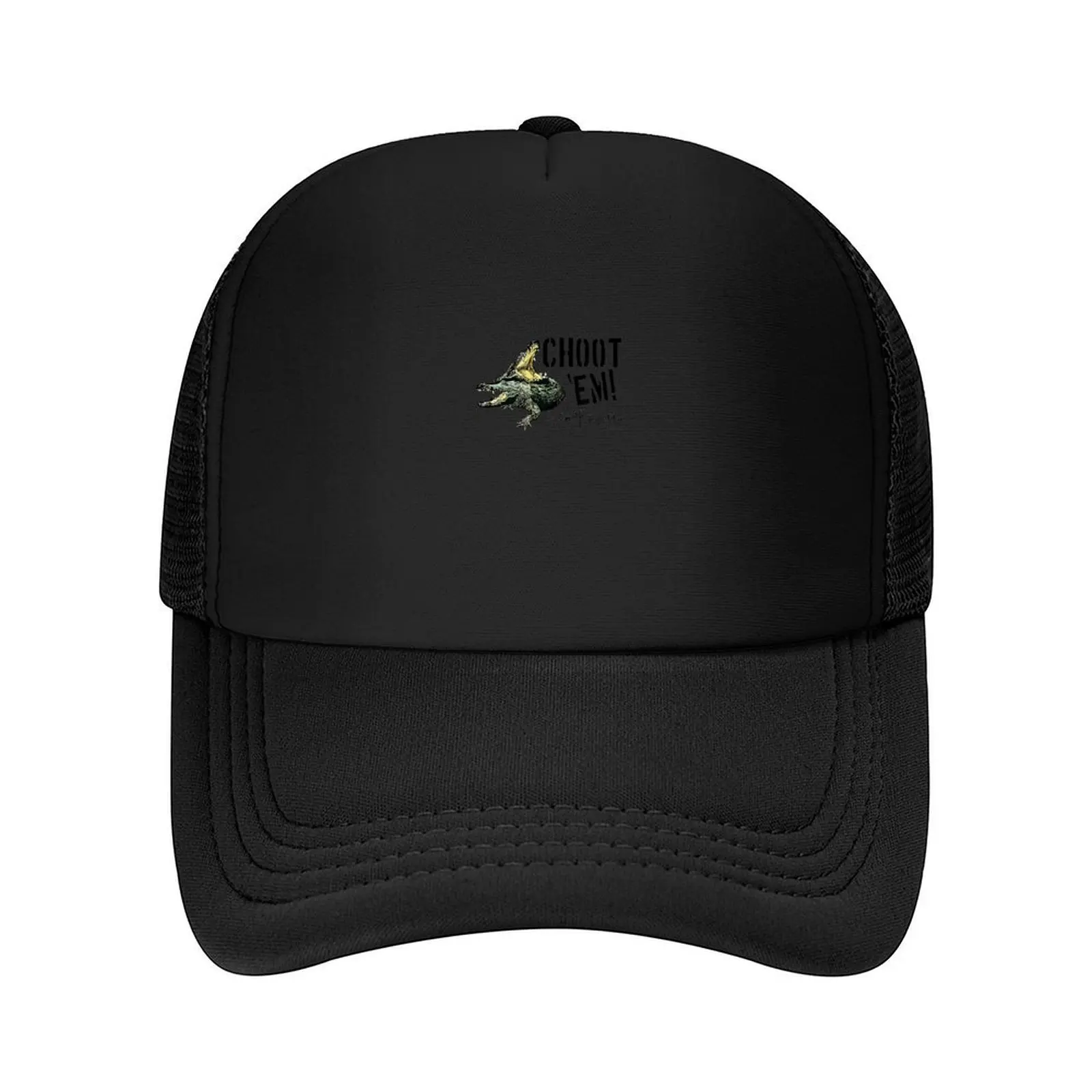 

Swamp People Choot Em Baseball Cap Vintage Beach Bag Beach black Men Golf Wear Women's
