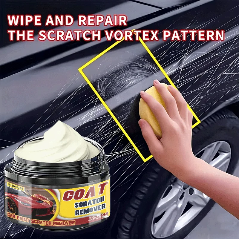 30ml Car Scratch Wax Quick Remove Minor Swirl Marks Auto Paint Repair Polishing Paste for All Car Paints