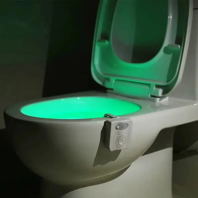 

Smart Charging Toilet Motion Sensor Night Light Emitting Diode Home Bathroom Seat Bowl Light