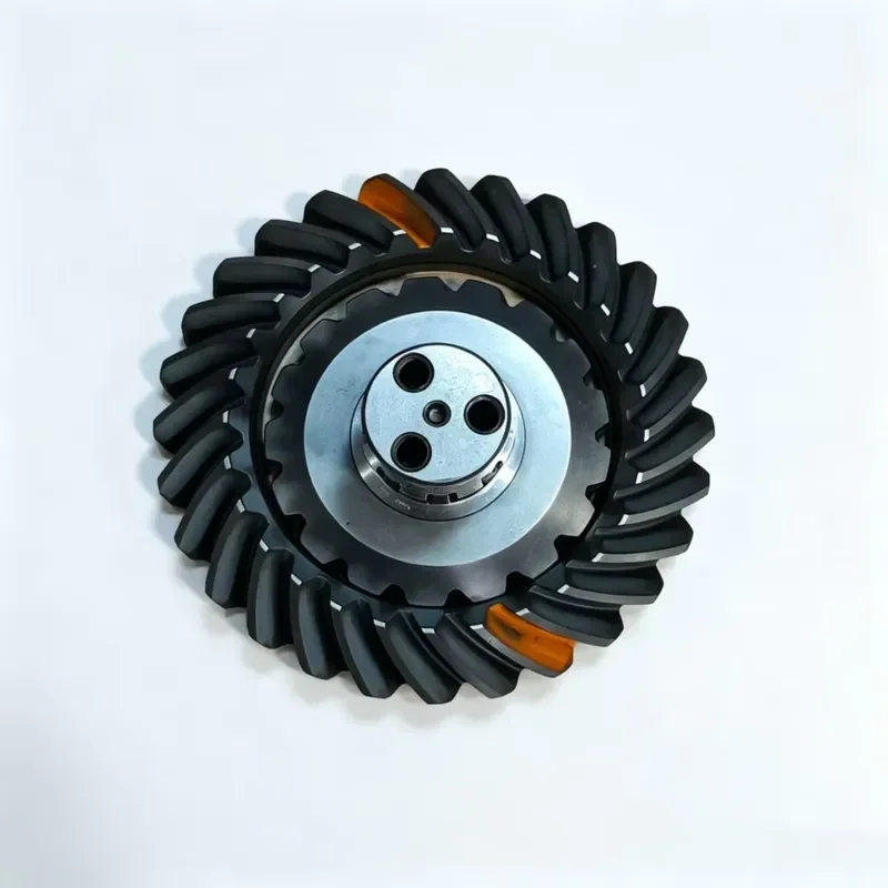 for HD469-2402161 HD469-2402012 HD469-2402160 High Quality HOWO New Steel Crown Wheel Pinion Gear Axle Chassis Spare Parts