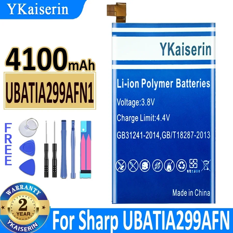 

4100mAh YKaiserin Battery For Sharp UBATIA299AFN1 Bateria