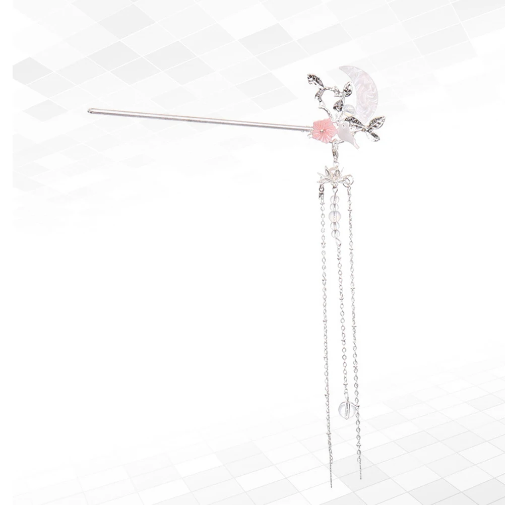 

Заколка для волос U-образная палочка в китайском стиле, красивая прическа с кисточкой, свадебные аксессуары для невесты