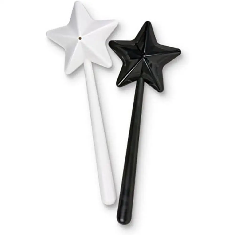 

Portable Salt Pepper Shakers Refillable Magical Star Wand Spice Dispenser Seasoning Shaker Set Kitchen & Dining BBQ Supplies