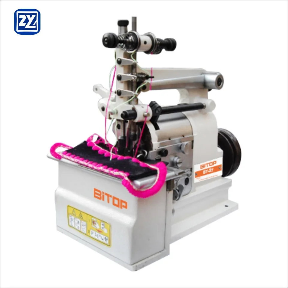 Industrial Shell Stitch Overlock Sewing Machine Embroidery 5-6mm Sewable Thickness Sewing Machine