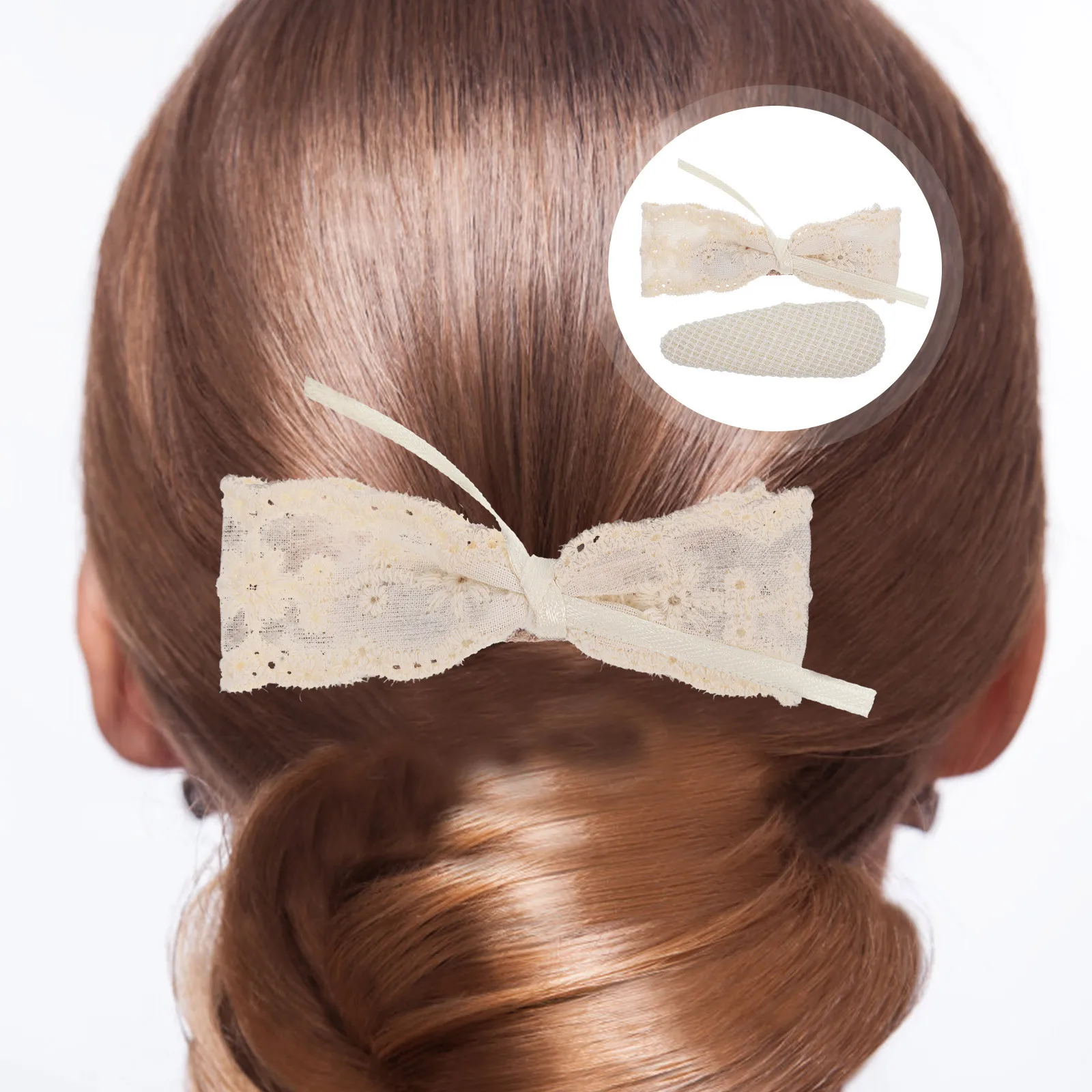 

1 Set Of Bowknot Clip Girls Barrette Cute Kids Hair Accessories Cartoon Hairpin Lightweight Party Hair Clips For Girls Daily