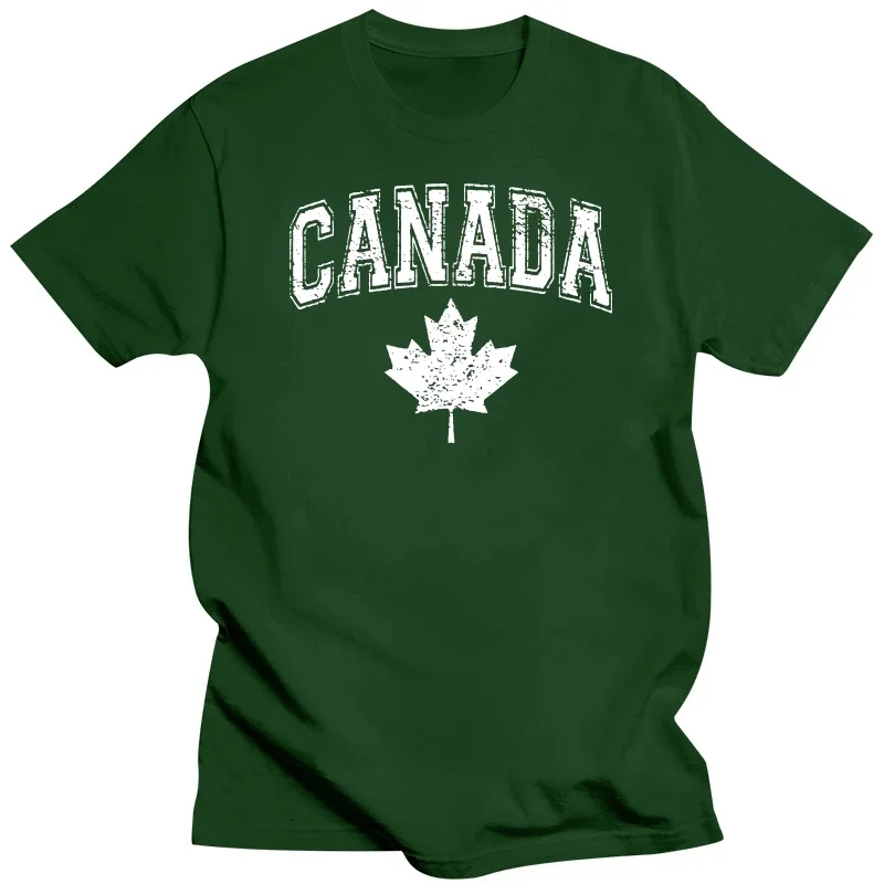 Graphic Cotton Streetwear Short Sleeve Birthday Gifts Summer Style T-shirt Mens Clothing Funny Canada Team Sports Flag T Shirts