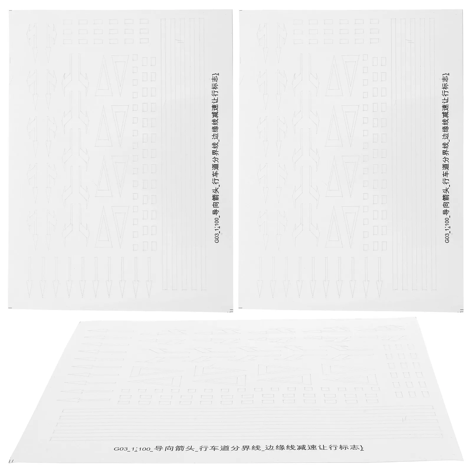 3 Fogli di Adesivi Stradali per Bambini, Decalcomanie Realistiche per Segnaletica Stradale, Facili da Applicare e Rimuovere, Gioco Educativo Fai-da-Te, Mini Segnali Stradali