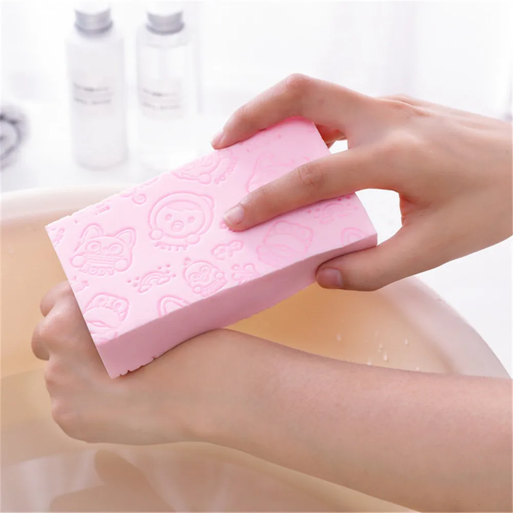 Baby Bath Rub Back Cleaning Sponges Household Non-skin Special Strong Sponge Bath Towel Children Adult Bath Body Cleaning Tools