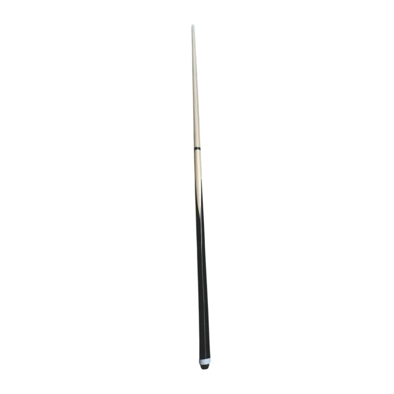 Two Section Wooden Billiard Cue Stick 145cm for Snooker and Pool Practice with Case Home Bar Adult Player Starter Supplies