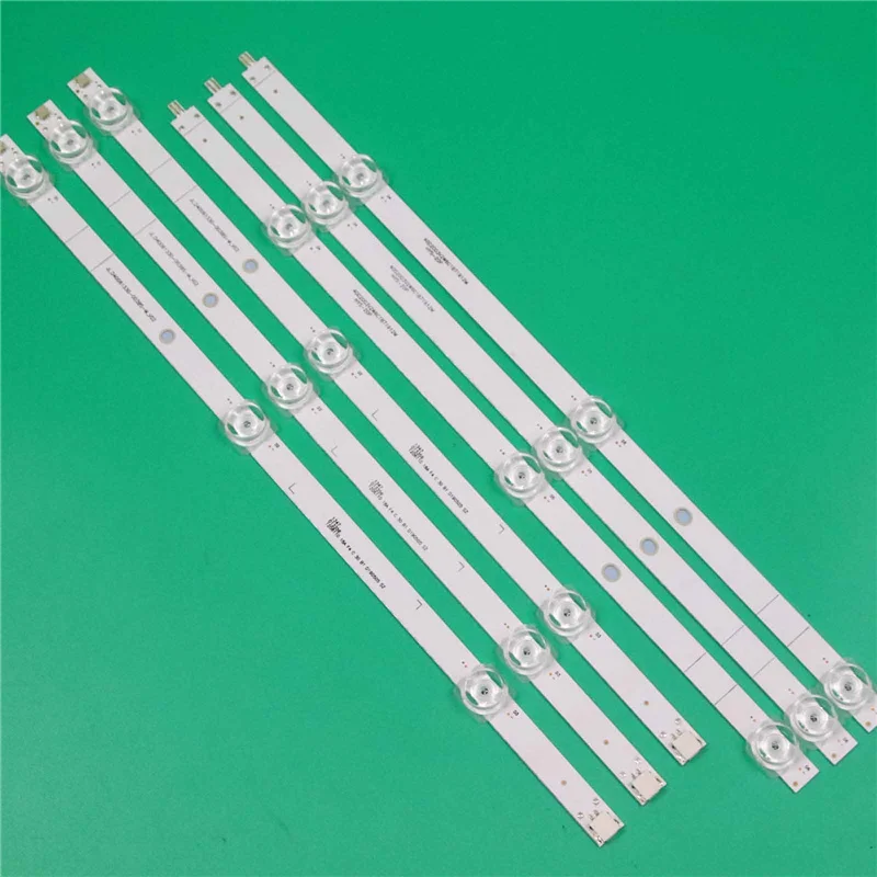 6 個 LED バックライトストリップハイセンス 40H5509 HZ40E350 40H4F 40H5500F 40H4030F 40H4030F1 40H5580F バー CRH-BX40C 130300603913 REV1.0