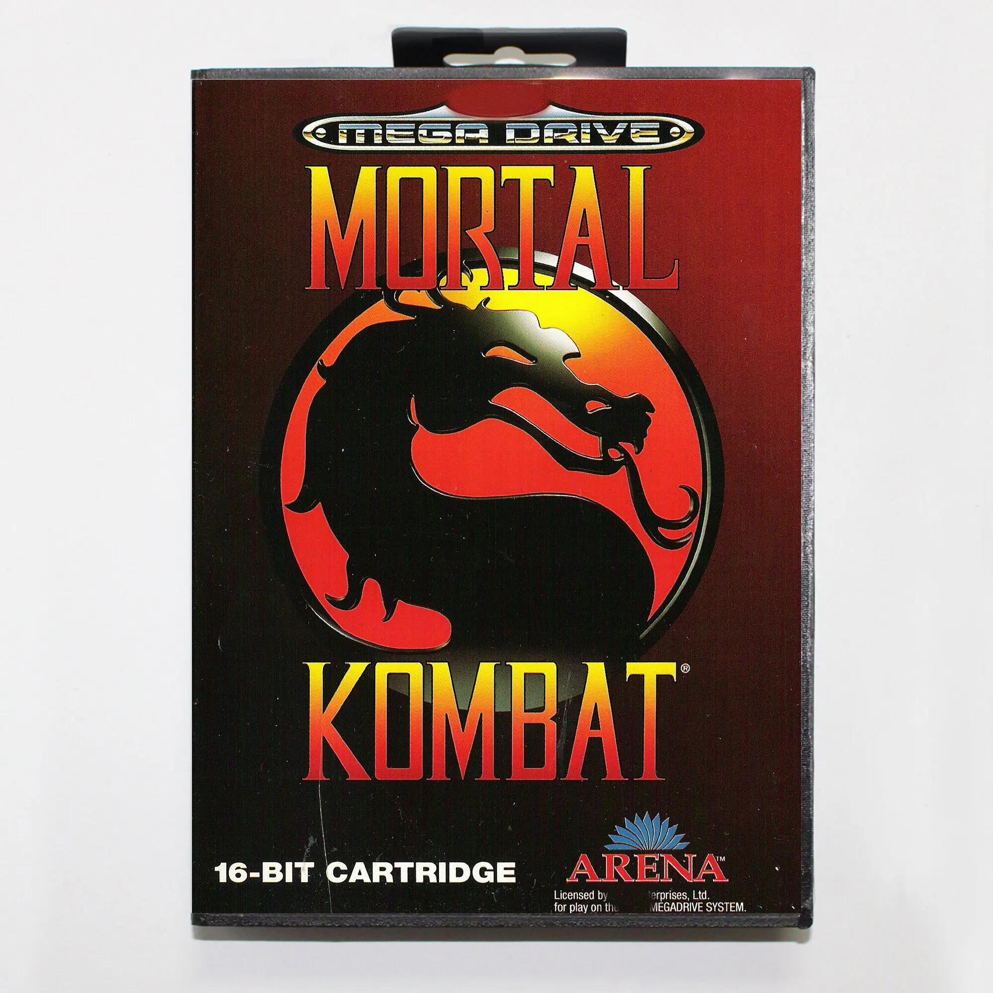 Mortal Kombat MD Game Card with EUR Box for 16 Bit Sega Megadrive Genesis system