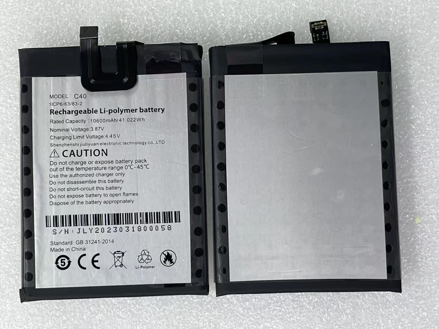 

Original New cubot kingkong 9 phone battery Cubot C40 10600MAH 3.87V for cubot kingkong 9 Smartphone Battery