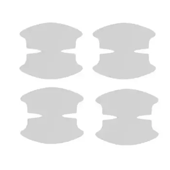 8 szt. uniwersalnych naklejek ochronnych na klamkę drzwi samochodu, przezroczysta taśma ochronna na klamkę samochodu 6 best sales pasek na drzwi samochodu - №1