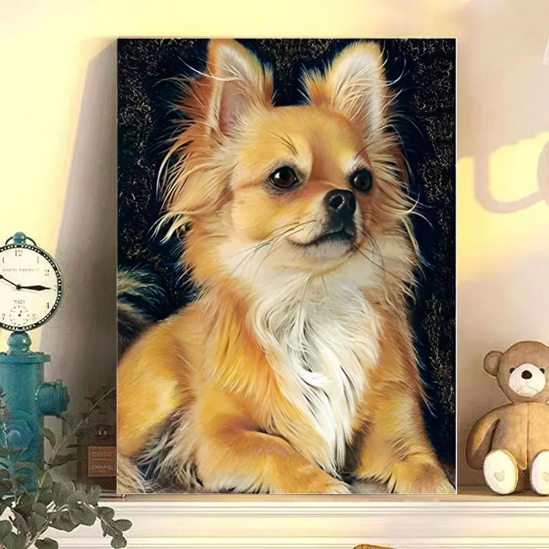 

4832071 Digital oil painting living room decorative painting sofa background wall hanging painting