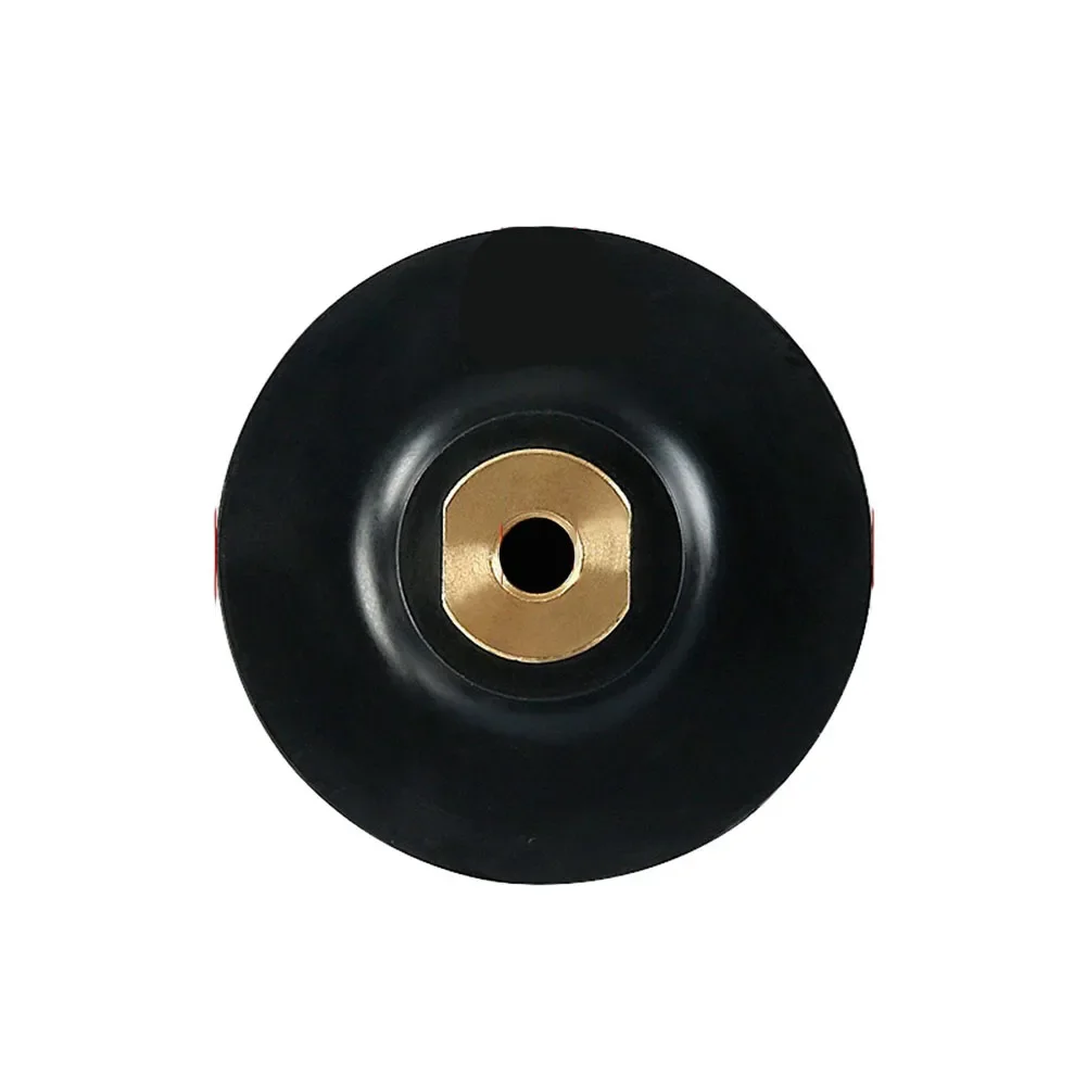 Rubber Backing Pad Holder Hook&Loop Back Type M10 M14 Thread for Polishing Discs Dead Corners and Curved Surfaces