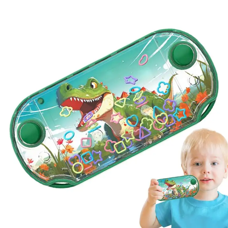 Handheld Water Games Animals Dinosaur Handheld Water Games Portable Handheld Games Water Toys For Party Favors Stocking Stuffers