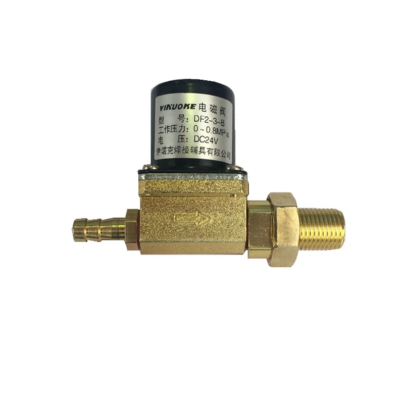 

Gas Protection Welding Machine Solenoid Valve DC24V 36V Copper Coil Two-bit Two-way Solenoid Valve DF2-3-B Wire Feeder Gas Valve