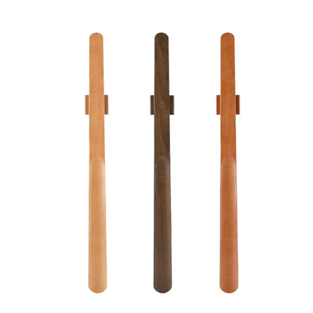 

Black Walnut 55cm Magnetic Shoehorn Long Handle Professional Shoe Spoon Horn Useful Home Tools Shoe Lifter Wear Shoe Easier