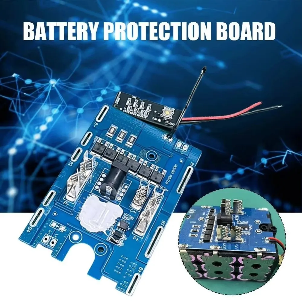 

21V 5S Battery Protection Board 25A/30A Rating Li-Ion Technology Charging Protection Board 6MOS Design Protection Circuit