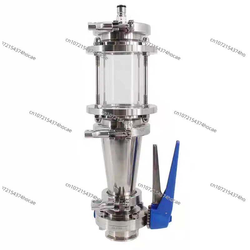 304 Stainless Steel 3 Inch Dry Hopper Oxygen Barrier Pressure Fermentation Hop Dispenser Homebrew Conical Fermenter Spare Parts