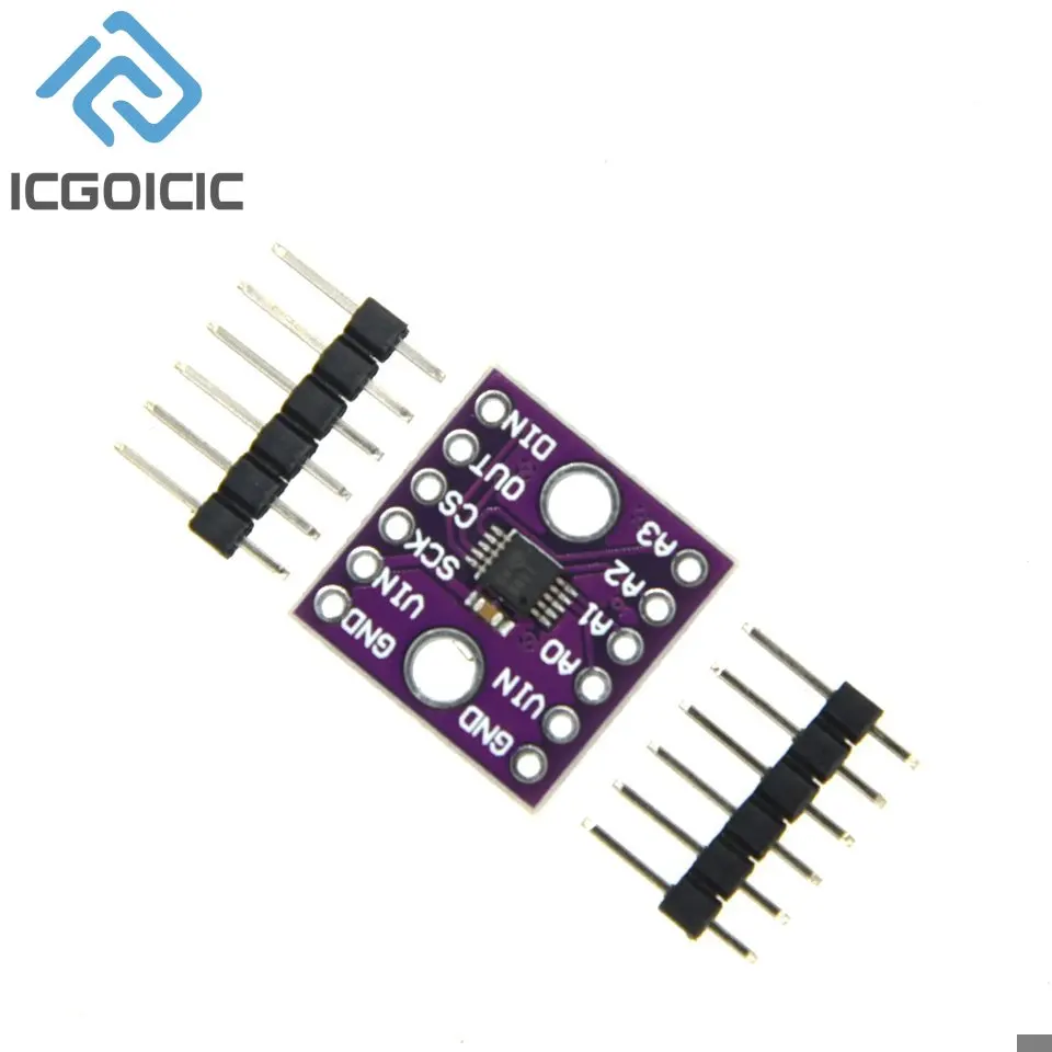 ADS1118 16 Bit ADC SPI Communication Module Development Board