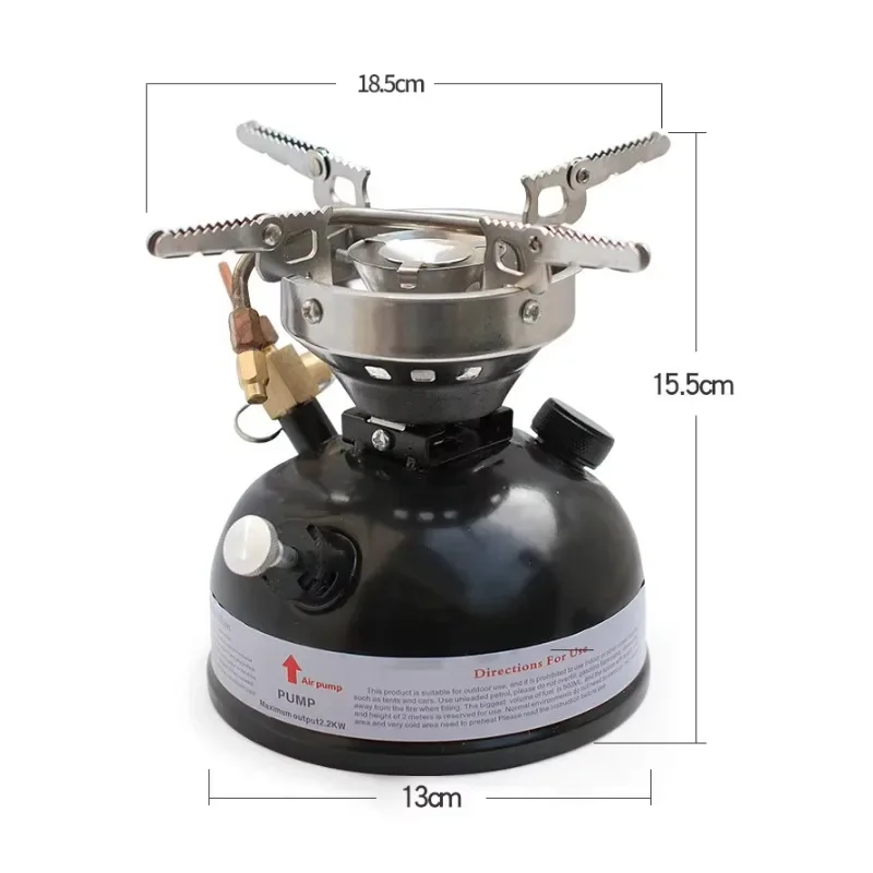 De 820g Multi Fuel Gasoline Mini BBQ Cooking Kerosene Portable Outdoor Burner Camping Alcohol Stove