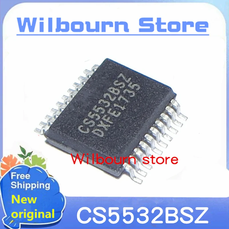 

2PCS~5PCS/LOT CS5532BSZ CS5532-BSZ CS5532ASZ CS5532-ASZ new original 24-bit analog-to-digital converter and noise processor