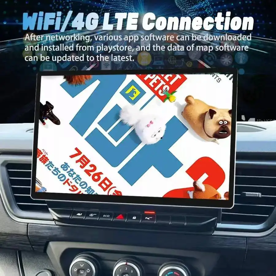 12.5inch Android Autoradio For Renault Trafic 2019-2025 Multimedia Video Player Stereo Wireless Carplay Car GPS Navigation Audio