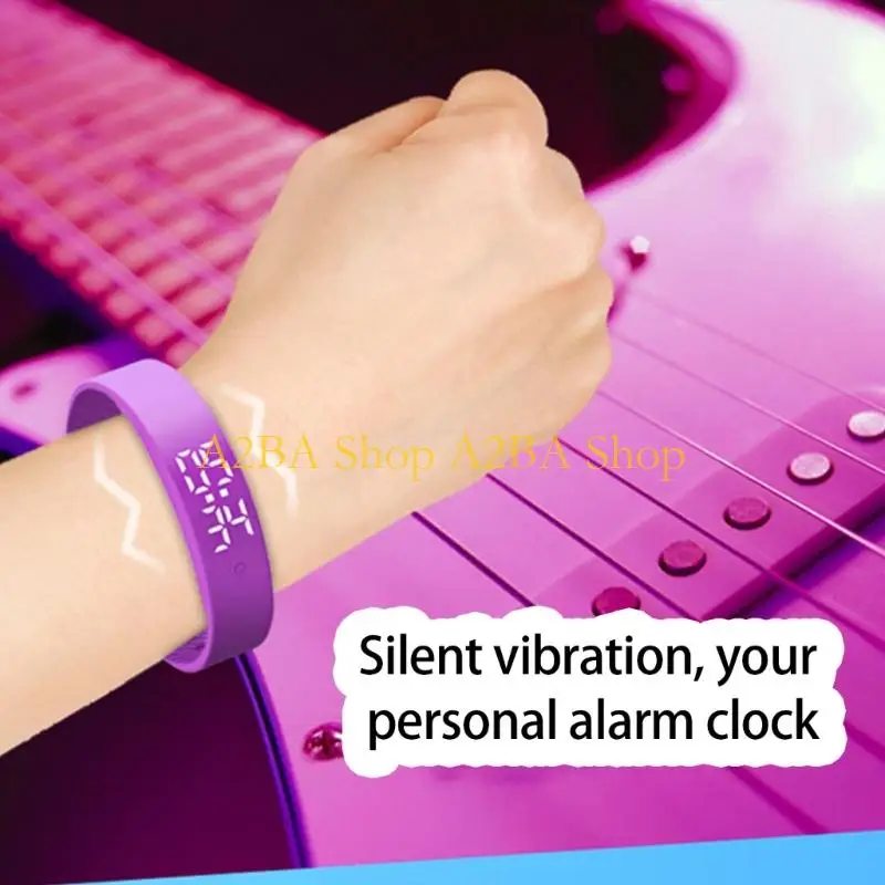 A2BA Health Following Intelligent Wristband Defeat Alarm for Quiet Wake  Sleep Standard Observe Week Long Battery