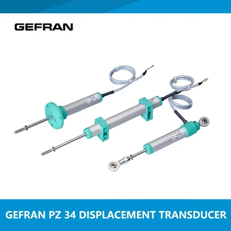 PZ34 FULL SERIES PZ-34-A-150 RECTILINEAR DISPLACEMENT TRANSDUCER WITH CYLINDRICAL CASE POSITION SENSOR TRANSDUCER