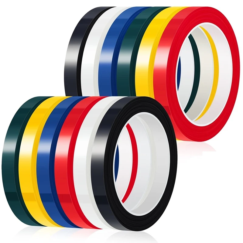 

ABSE-Colors Autoclave Tape 216 Ft/L X 0.4 In/W Instruments Identification Tape Autoclavable 270 Fahrenheit 12 Rolls