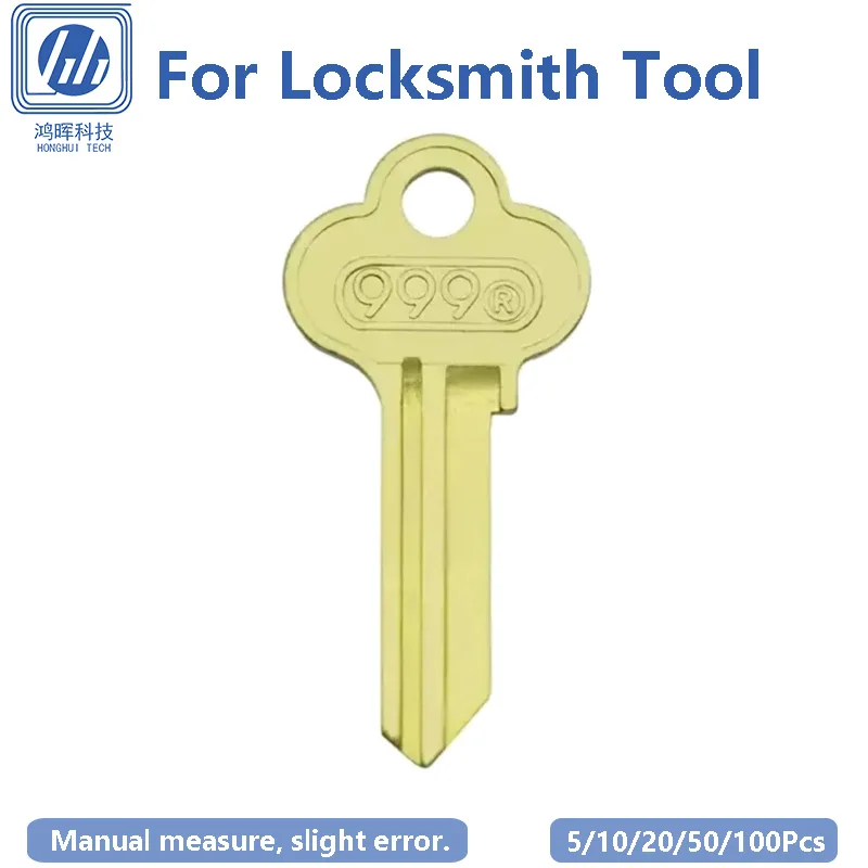 5-100Pcs/Lot Pure Copper Key Blank Rolling Shutter Door House Uncut Blade Spare Replacement for Locksmith Tool 28.66x8.84x2.2mm