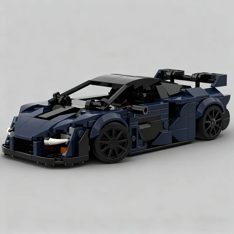 398-pieces-moc-mclarenesd-senna-city-champions-blocs-de-construction-jouet-d'architecture-cadeaux-de-noel-briques-creatives-diy-pour-anniversaire
