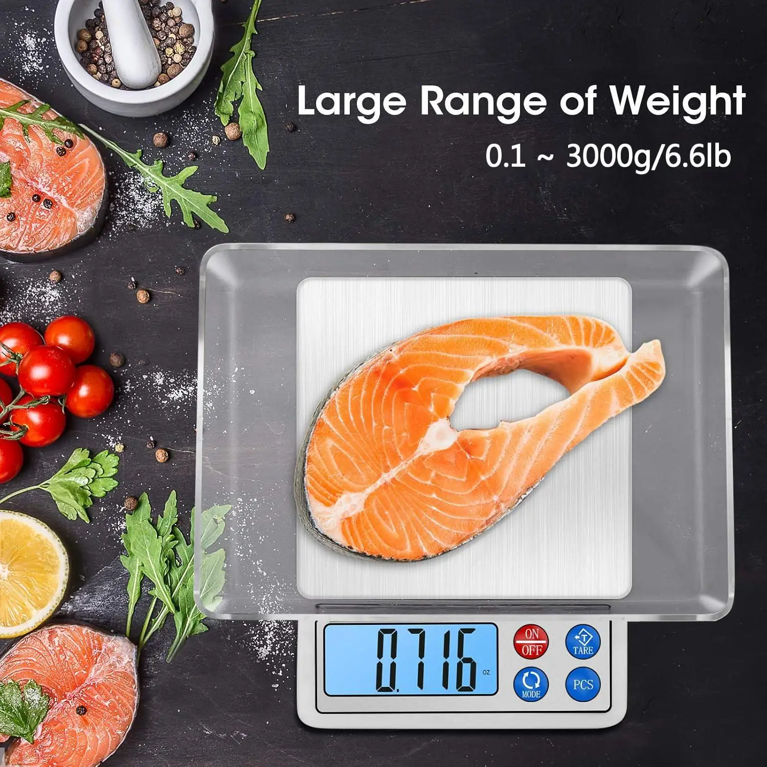 

Кухонные электронные весы, высокоточные маленькие граммовые весы, бытовые 0,1 г, точные для выпечки, кофе, чая, инструмент для взвешивания еды