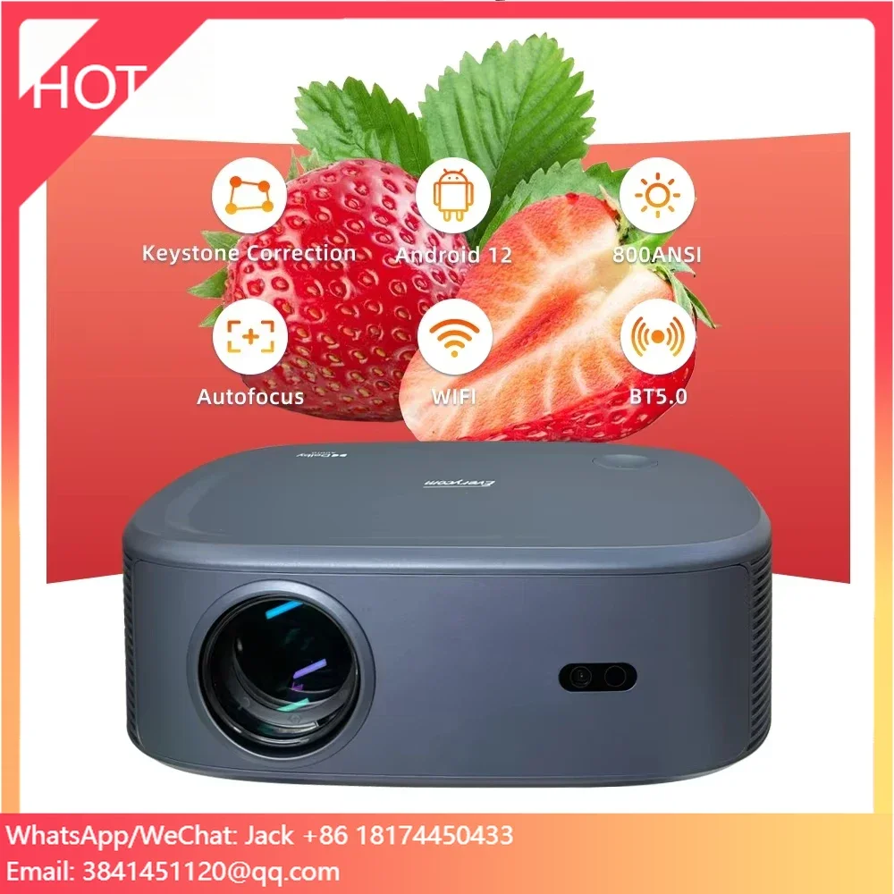 

4k Projectors Hd 4k 1080p Home Theater Android 12 1080p Projector 4K Projector Everycom HQ9W Ultra Video Projecteur