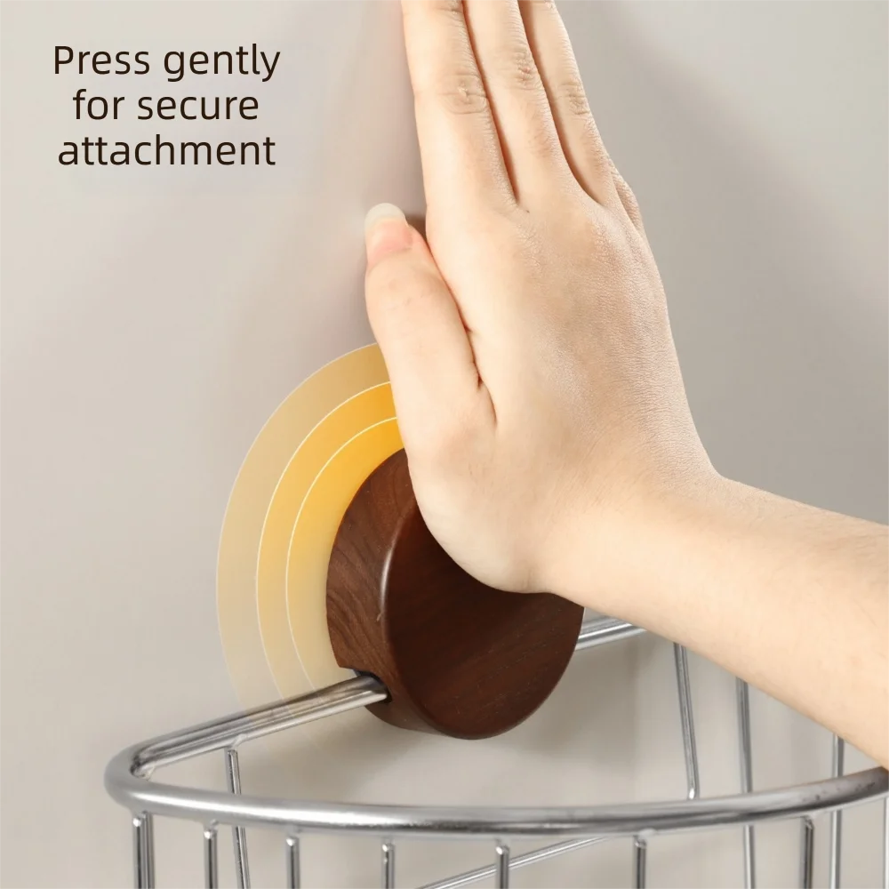 

Настенная полка для хранения на присоске, полая полка-органайзер из нержавеющей стали для ванной комнаты, многоразовый съемный держатель для салфеток