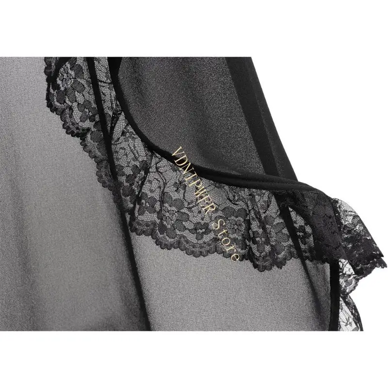 Femmes Victorien Long Tulle Gants Gothic Sleeves détachables Cosplay Halloween Renaissances médiévales Costumes Accessoires D08E