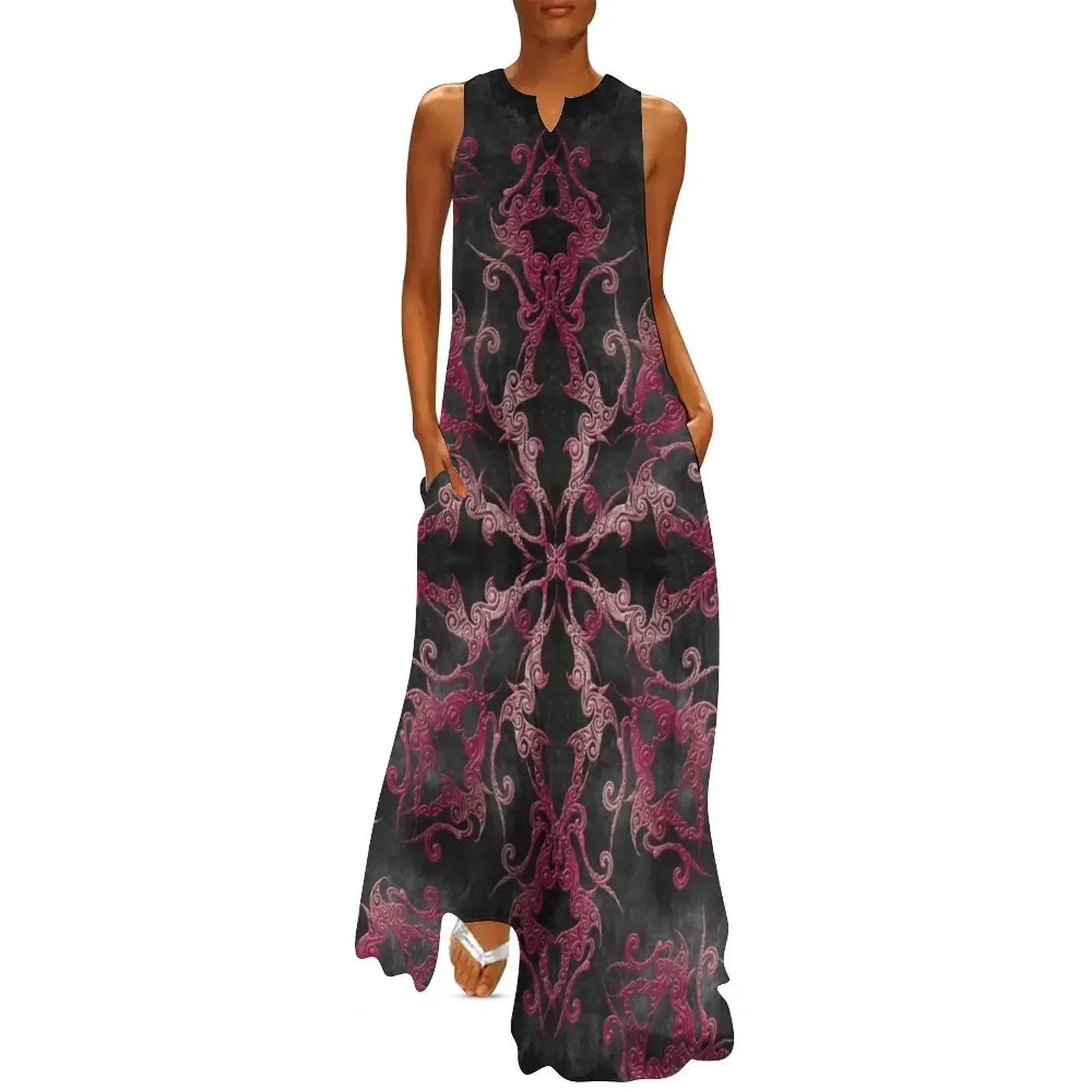 

Gothic Chic Long Dress women's elegant loose dresses Women's dress women dresses party dress women elegant luxury