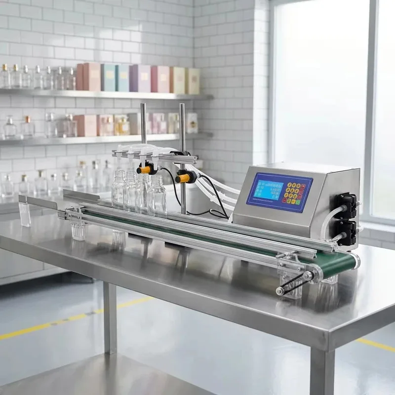 Automatic Glass Plastic Bottle Small Digital Control Filling hine