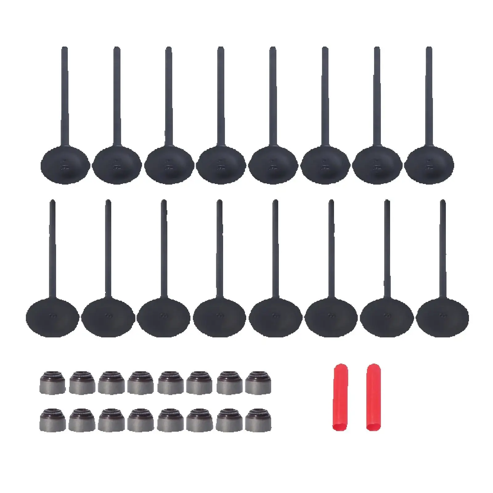 

1set Valve Kit Main Intake Exhaust Valves FOR Honda Civic R18A1 1.8 2006-2011 14711-RNA-A00 14721-P2A-000