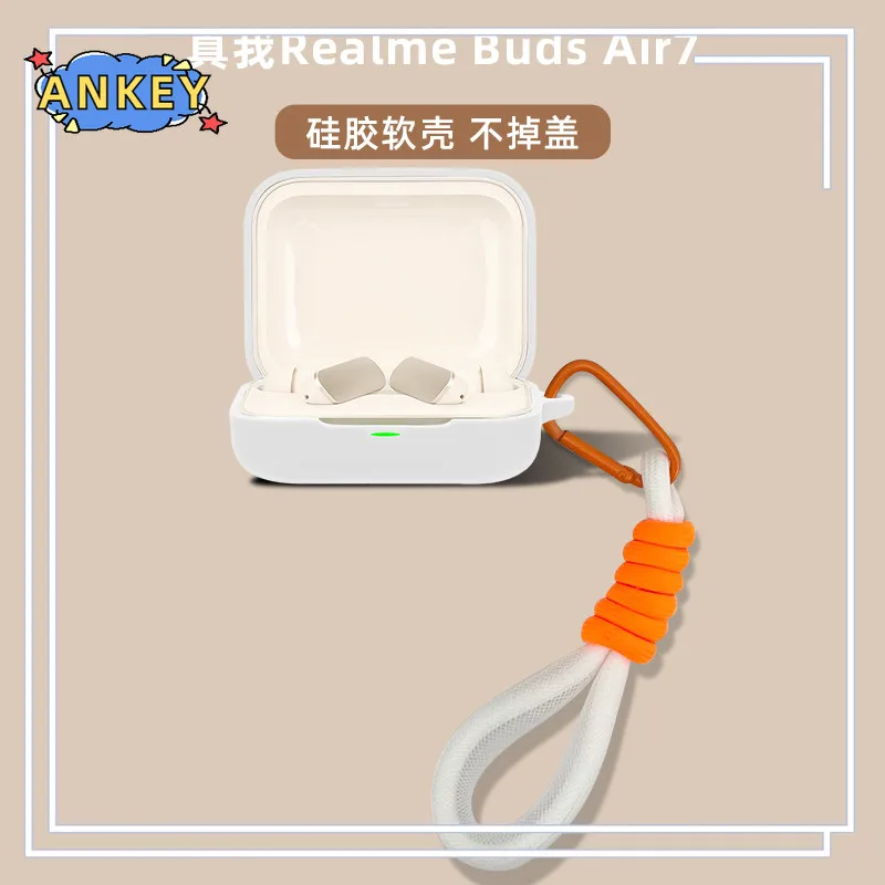 Capa de silicone para Realme Buds Air7 Pro