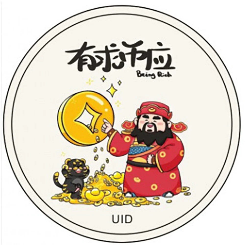 ملصق IC للجوال NFC، مناسب للهواتف المحمولة أو أجهزة الكمبيوتر المحمولة أو الأجهزة اللوحية، مناسب لجميع الأجهزة الإلكترونية