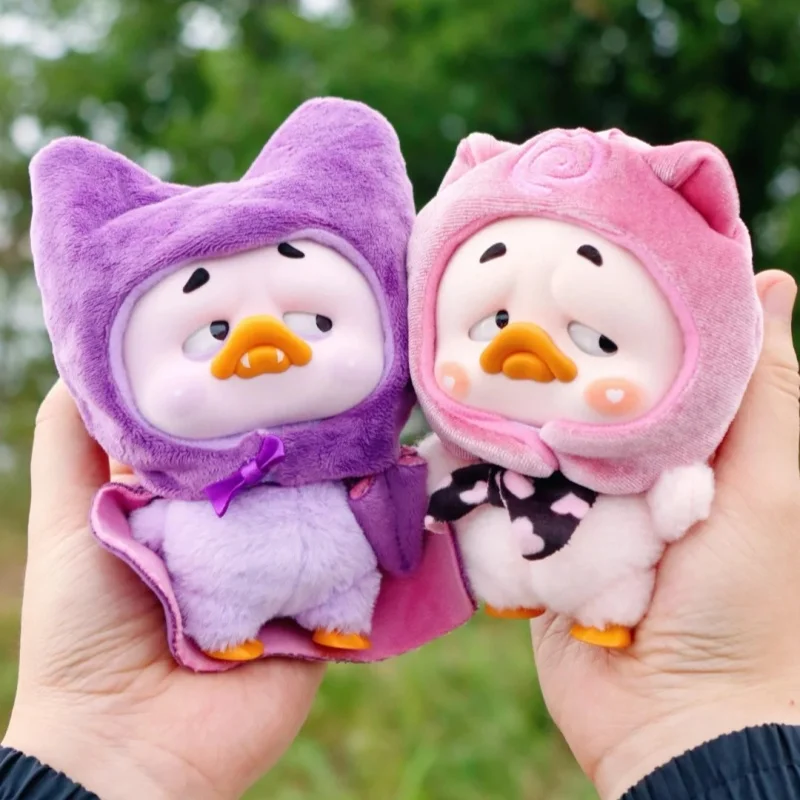 New 100%Genuine  Annoying Duck Upsetduck Colorful Player Duck Feather Velvet Blind Box Trendy Toys Bag  Halloween Cute Doll Gift