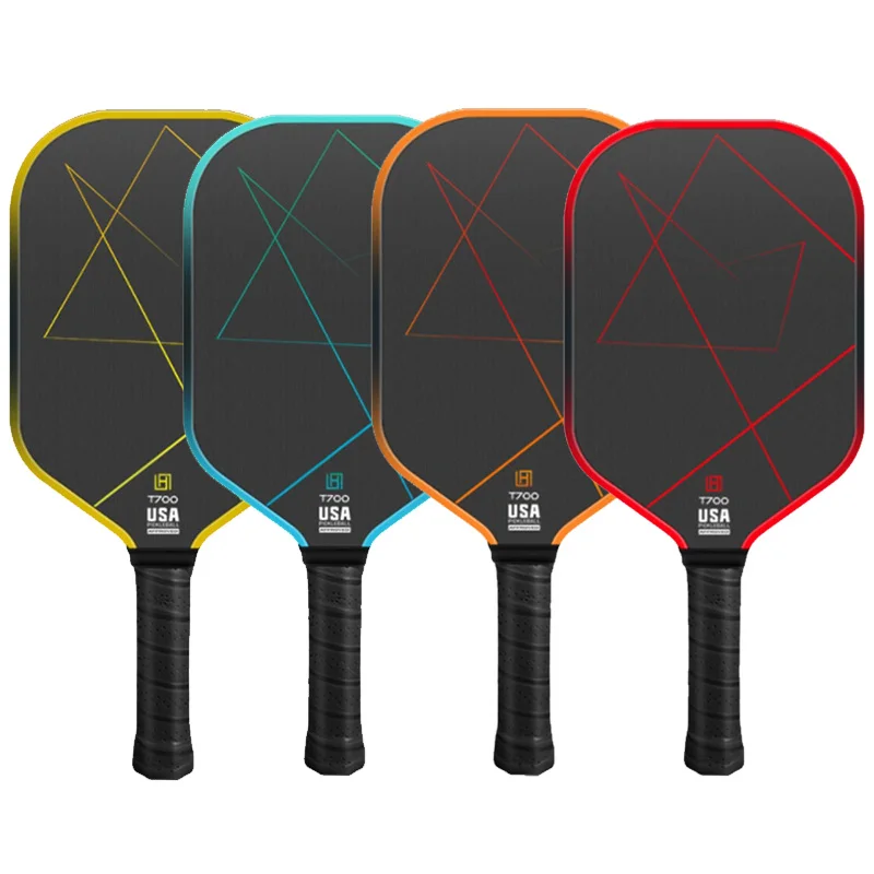 

1PC T700 Pickleball Racket Carbon Fiber Frosted Surface 16MM Enhanced Sweet Spot Pro Pickleball Paddle For Professional Players