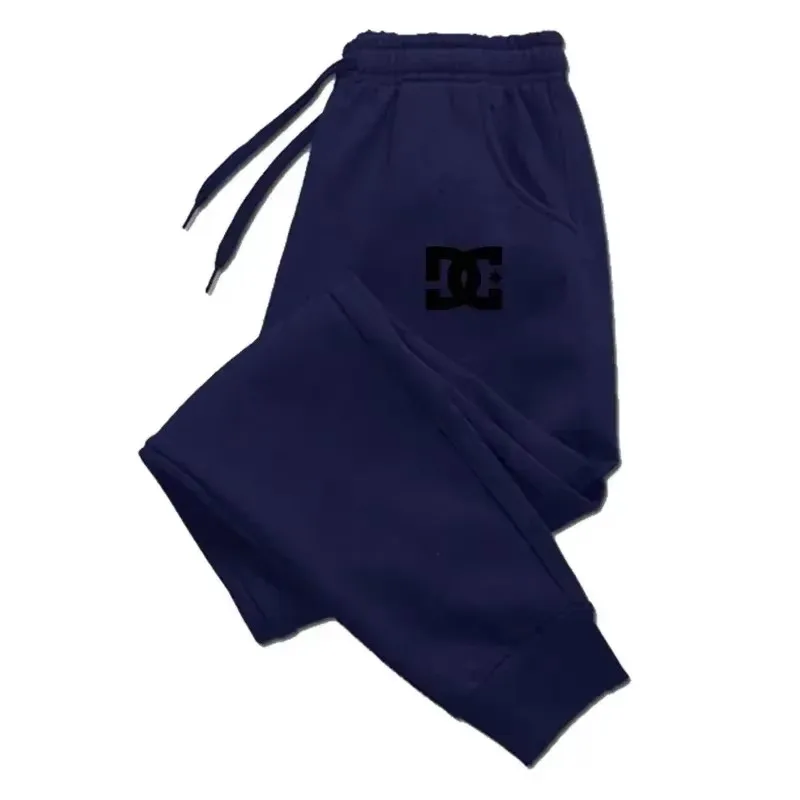 Mens Casual Jogger Pants BOSS Letter Print Elastic Waist Drawstring Gym Fitness Sweatpants