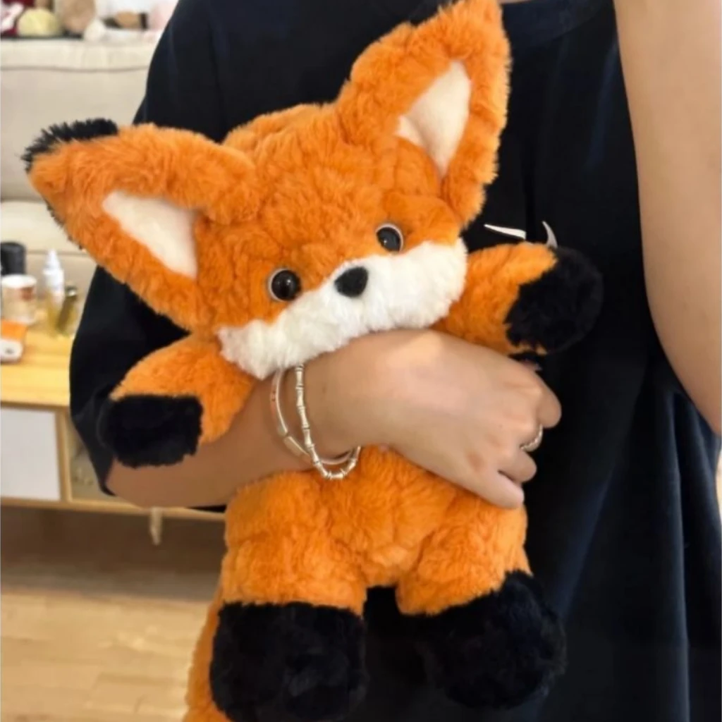 30cm Huggable Cute Long Tail Fox Plush Toys Stuffed Animal Doll Children Kids Gift Soft Cartoon Christmas Presents Home Decor