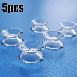 5Pcs Vacuum Suckers 20/30/35mm Transparent Suction Cups Double Sided Head Strong Vacuum Non-slip Suckers for Glass Car Window